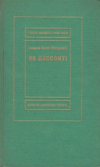 28 Racconti - Francis Scott Fitzgerald - copertina