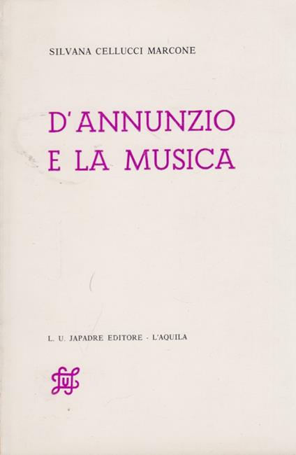 D'Annunzio e la musica - copertina