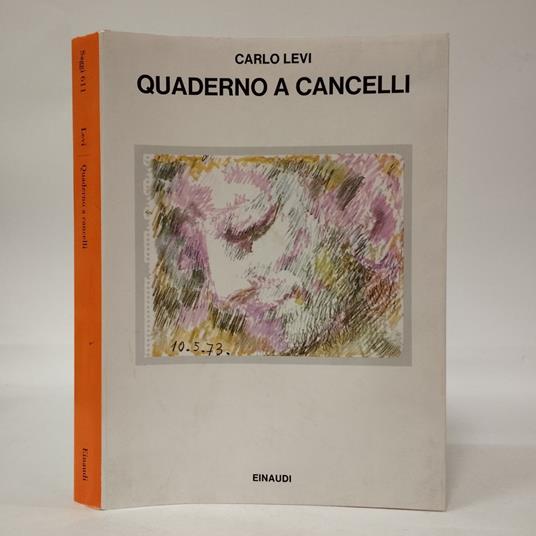 Quaderno a cancelli - Carlo Levi - copertina