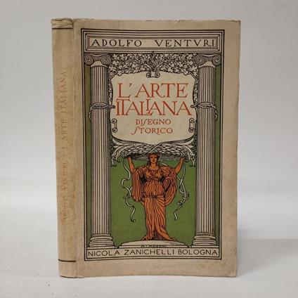 L' arte italiana. Disegno storico - Adolfo Venturi - copertina