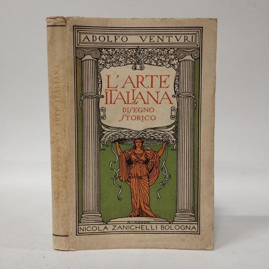 L' arte italiana. Disegno storico - Adolfo Venturi - copertina