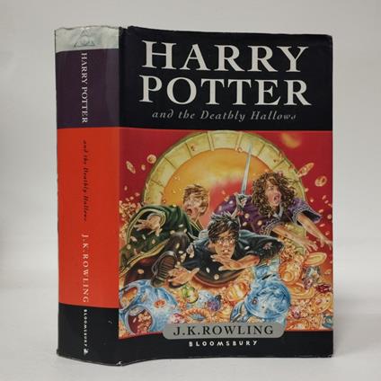 Harry Potter and the Deathly Hallows - J. K. Rowling - copertina