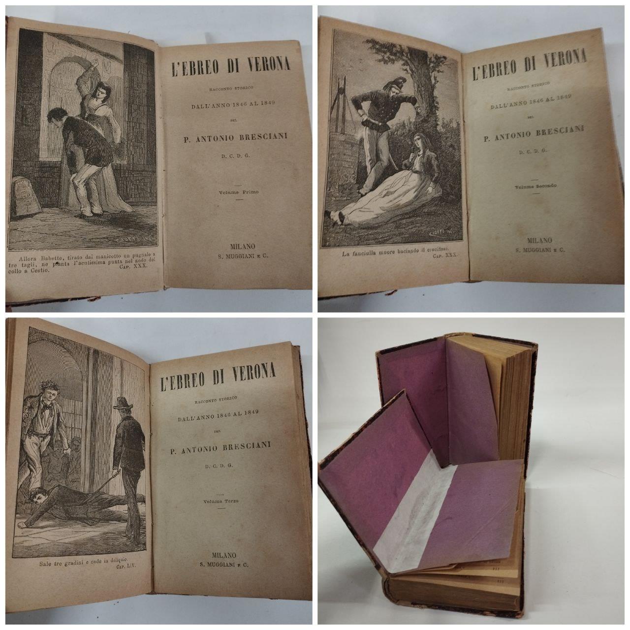 L' Ebreo di Verona. Racconto Storico dall'Anno 1816 al 1849