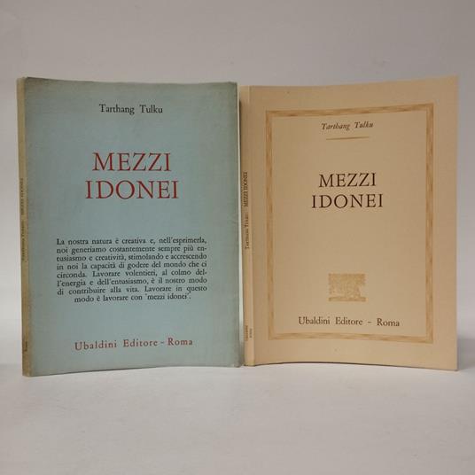 I mezzi idonei - Tarthang Tulku - copertina