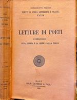 Letture di  poeti e riflessioni sulla teoria e la critica della poesia