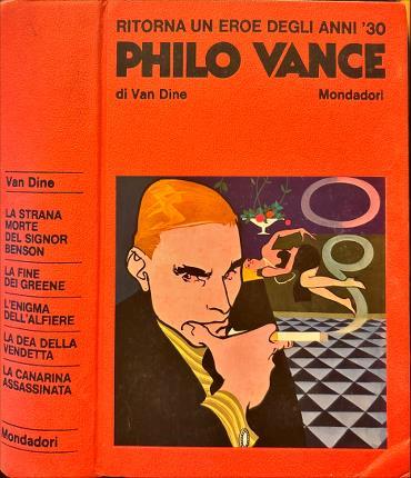 Il ritorno di Philo Vance - S. S. Van Dine - copertina