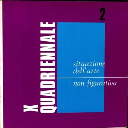 Situazione dell'arte non figurativa - copertina