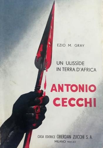 Un ulisside in terra d'Africa. Antonio Cecchi - copertina
