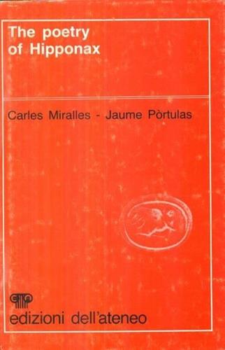 The poetry of Hipponax - copertina