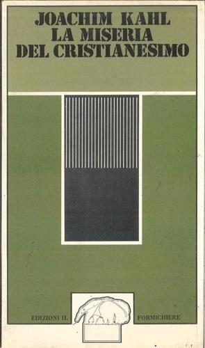 miseria del cristianesimo - copertina