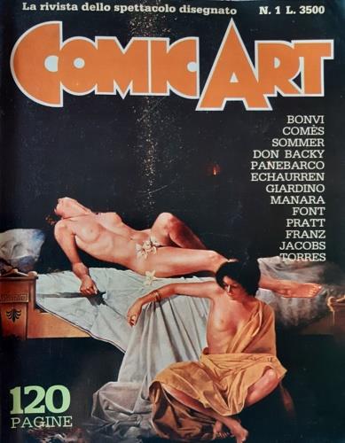 Comic Art N. °1 La rivista dello spettacolo di - copertina