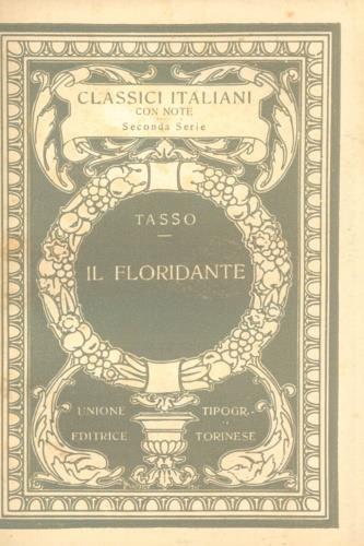 Il Floridante - Bernardo Tasso - copertina