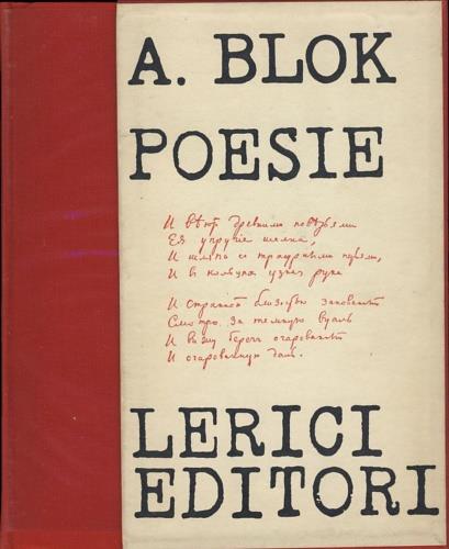 Poesie - Aleksandr Blok - copertina