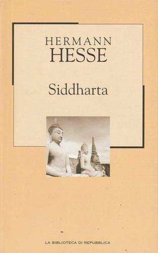 Siddharta - Hermann Hesse - copertina