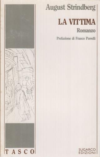 vittima. Romanzo - August Strindberg - copertina