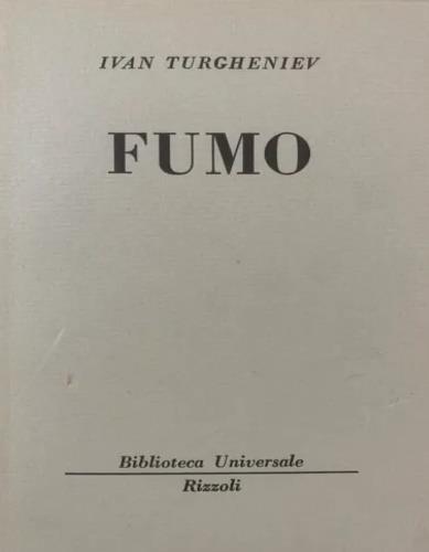 Fumo - Ivan Turgenev - copertina