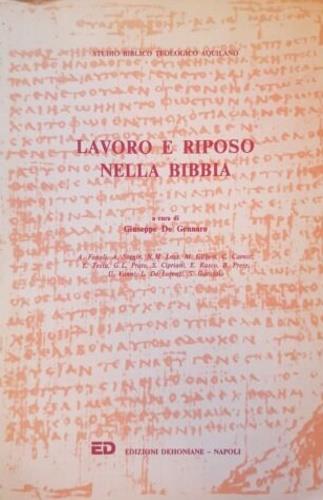 La Lavoro e riposo nella Bibbia - copertina