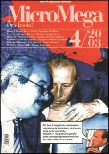 Ora Basta! Flores D'Arcais, Russo, Pardi, - copertina