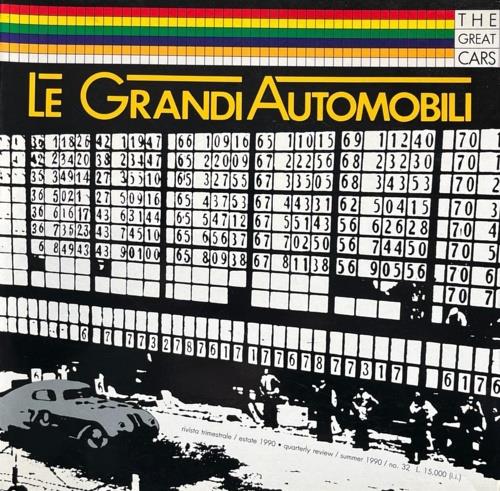Le Grandi Automobili. Rivista trimestrale. N. 32, estate 1990 - copertina