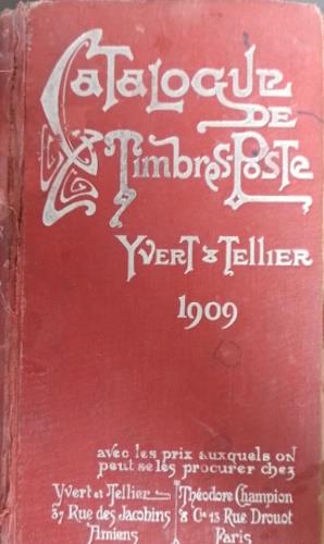 Catalogue de timbres - poste. 1909 - copertina