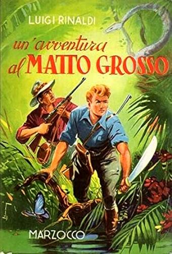 'avventura al Mato Grosso. Vincitore del Concorso "Laura - Luigi Rinaldi - copertina