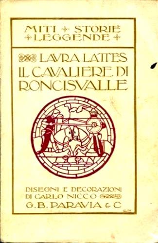 Il cavaliere di roncisvalle, - copertina