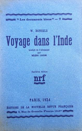 Voyage dans l'Inde - copertina
