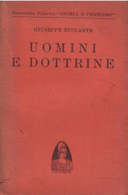 Uomini E Dottrine - copertina