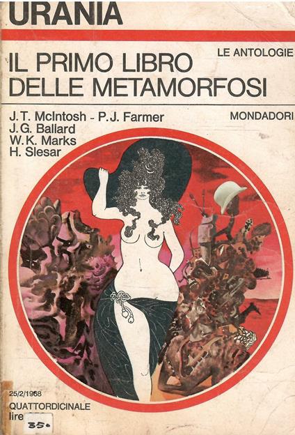 Il Primo Libro Delle Metamorfosi - Urania 482 - copertina