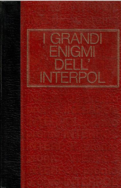 I Grandi Enigmi Dell'Interpol - copertina