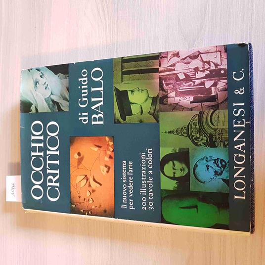 Occhio Critico - Guido Ballo - copertina