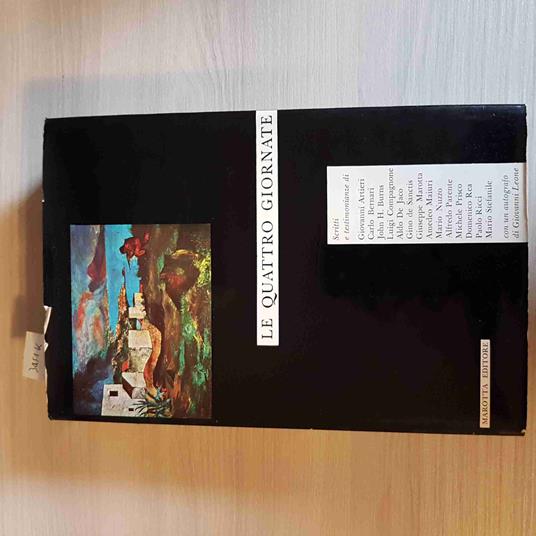 Le QUATTRO GIORNATE resistenza storia d'italia occupazione 1963 MAROTTA EDITORE - copertina