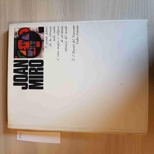 Joan Mirò 2 - copertina