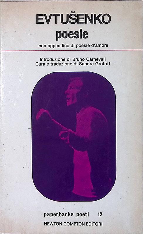 Poesie - Evgenij Evtusenko - copertina
