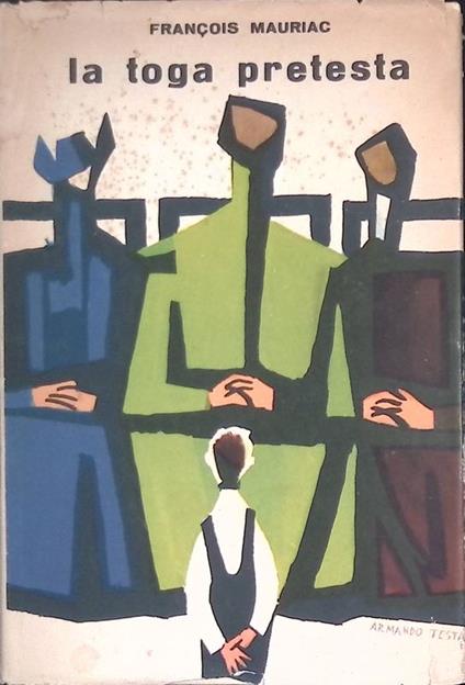 La toga pretesta - François Mauriac - copertina