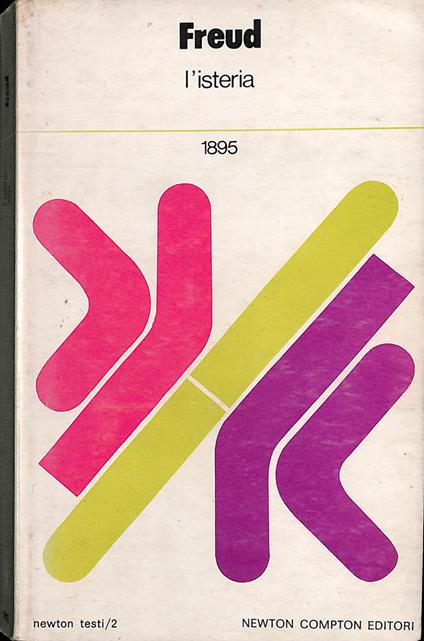 L' isteria. 1895 - Sigmund Freud - copertina