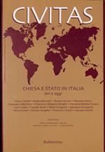 Civitas. N. 1 - 2006. Chiesa e stato in Italia ieri e oggi