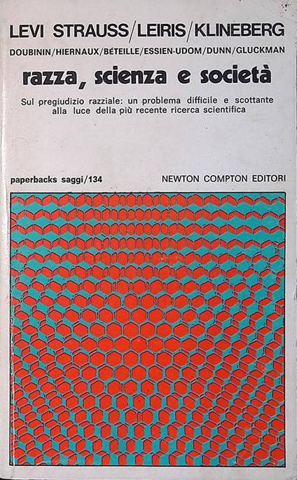 Razza, scienza e società - copertina