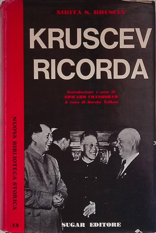 Kruscev ricorda - Nikita S. Krusciov - copertina