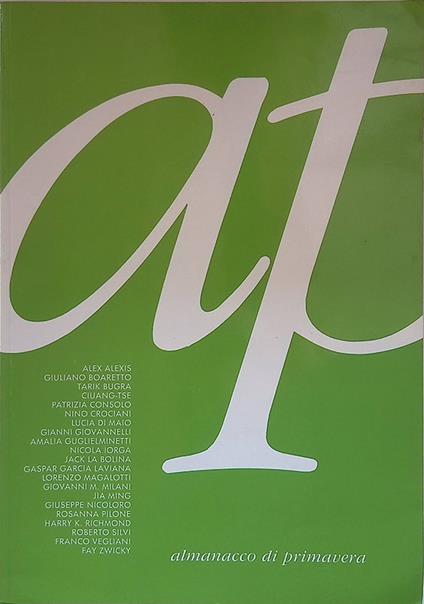 Almanacco di primavera - copertina