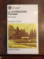 La letteratura italiana. Tomo IV Otto-Novecento