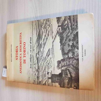 Storia Aneddotica Descrittiva Di Torino 2 - Riccardo Gervasio - copertina
