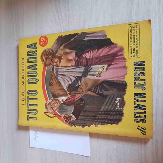Tutto Quadra 188 - Selwyn Jepson - copertina