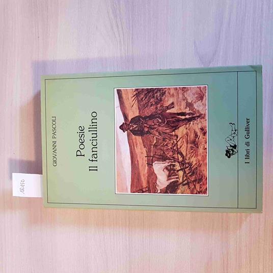 Poesie Il Fanciullino - Giovanni Pascoli - copertina
