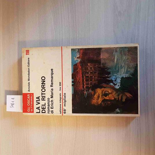 Via Del Ritorno - Erich Maria Remarque - copertina