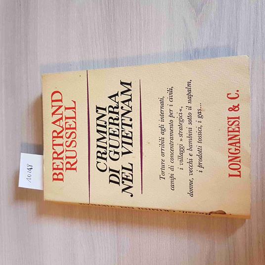 Crimini Di Guerra Nel Vietnam - Bertrand Russell - copertina