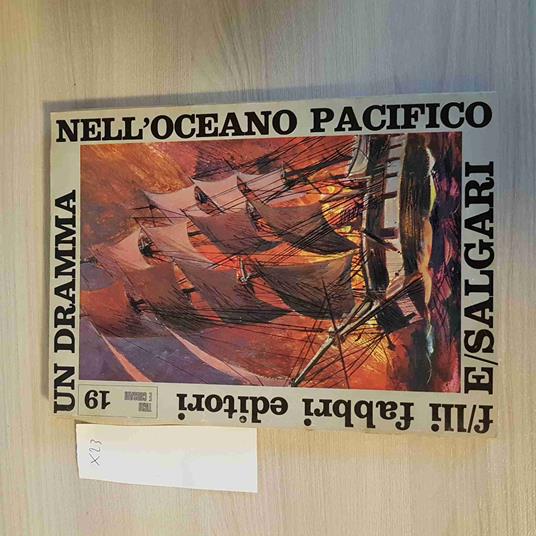 Un Dramma Nell'Oceano Pacifico 19 - Emilio Salgari - copertina