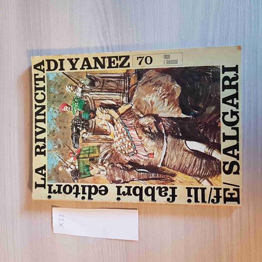 Rivincita Di Yanez 70 - Emilio Salgari - copertina