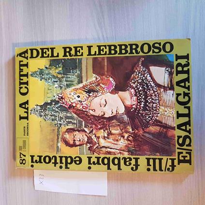 Città Del Re Lebbroso 87 - Emilio Salgari - copertina