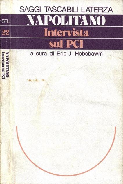 Intervista sul PCI - Giorgio Napolitano - copertina